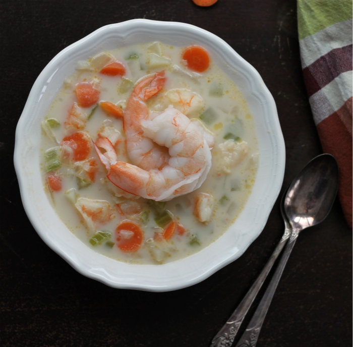 shrimp soup 