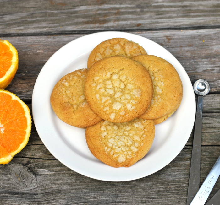 Orange Ginger Cookies