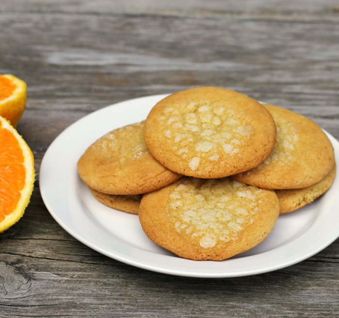 Orange Ginger Cookies