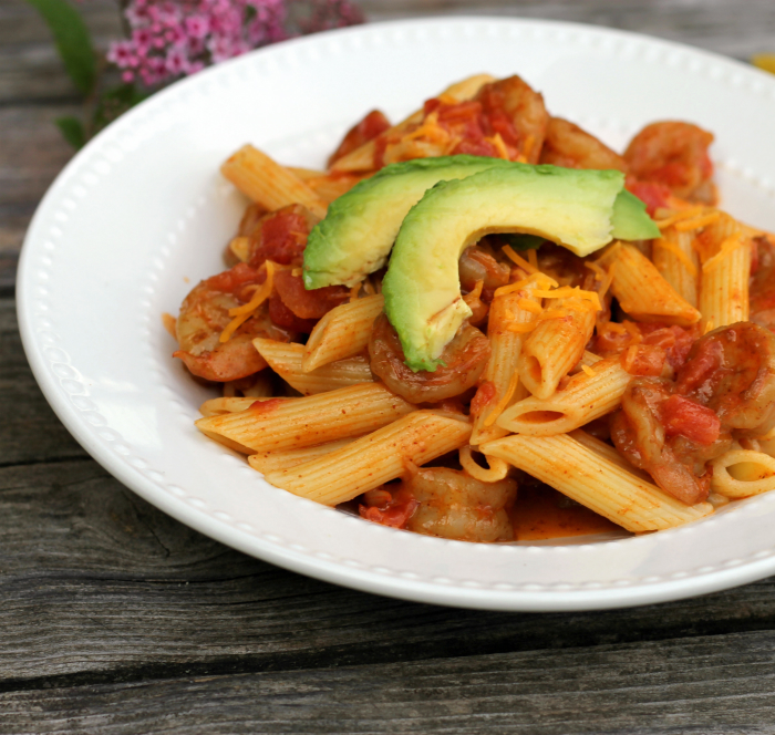 Taco Shrimp Pasta