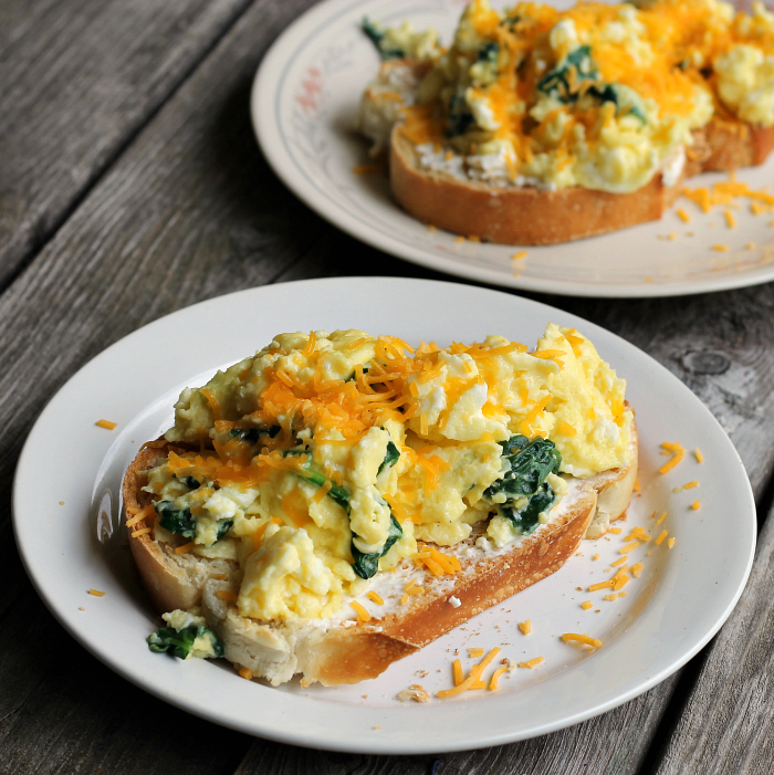 Scrambled Egg Toast 