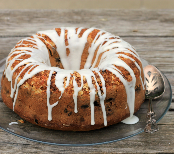 Blueberry Breakfast Bundt Cake