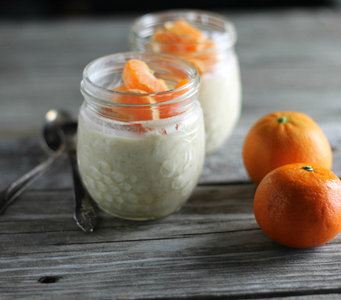 Orange overnight oatmeal