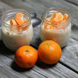 Orange overnight oatmeal