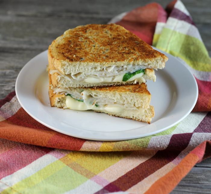 Italian Turkey Parmesan Grilled Cheese