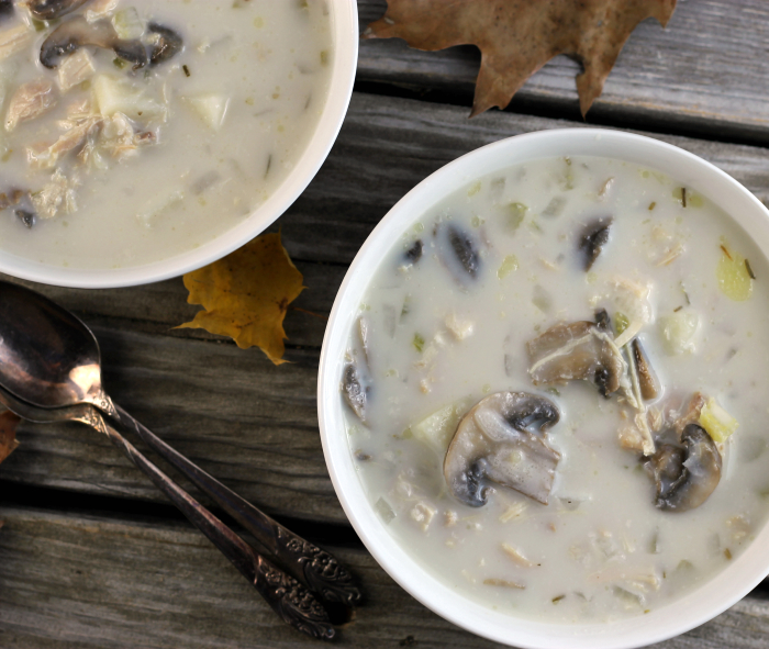 Cream of Chicken Mushroom Soup