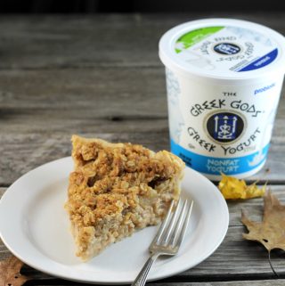 Greek Yogurt Pear Pie