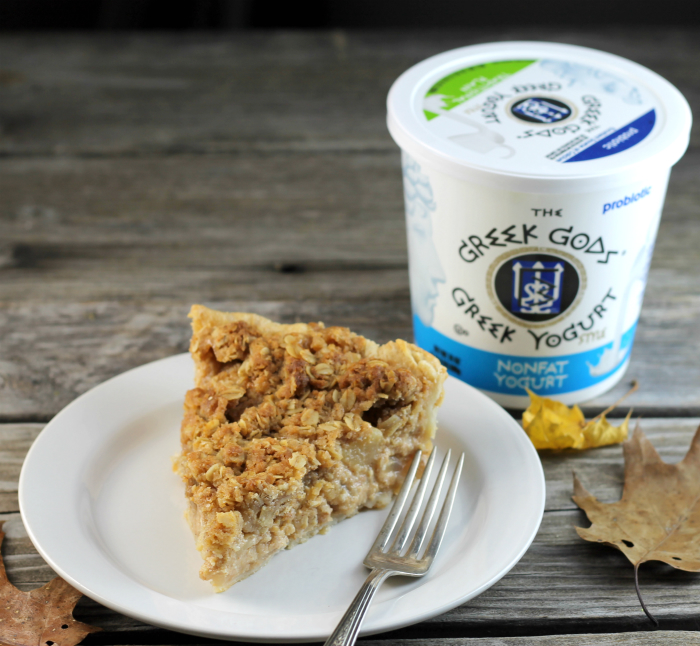 Greek Yogurt Pear Pie