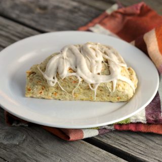 Carrot cake scones