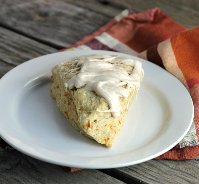 Carrot cake scones