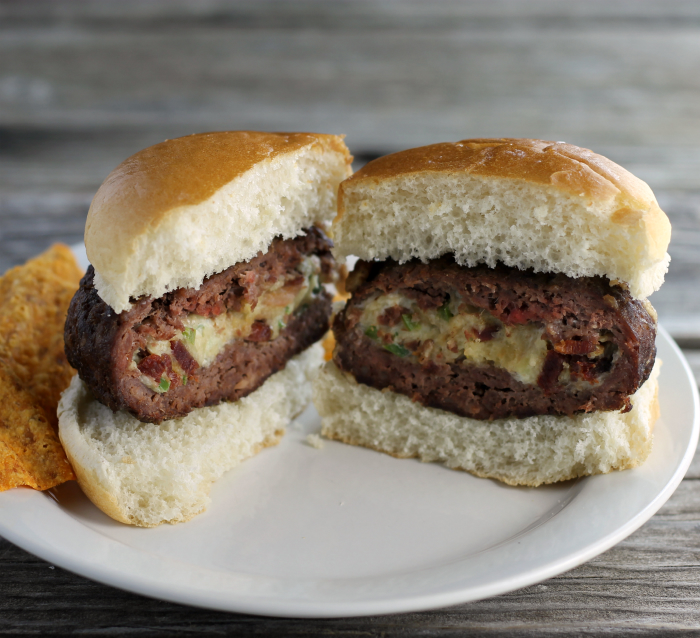 Jalapeno Popper Burgers 