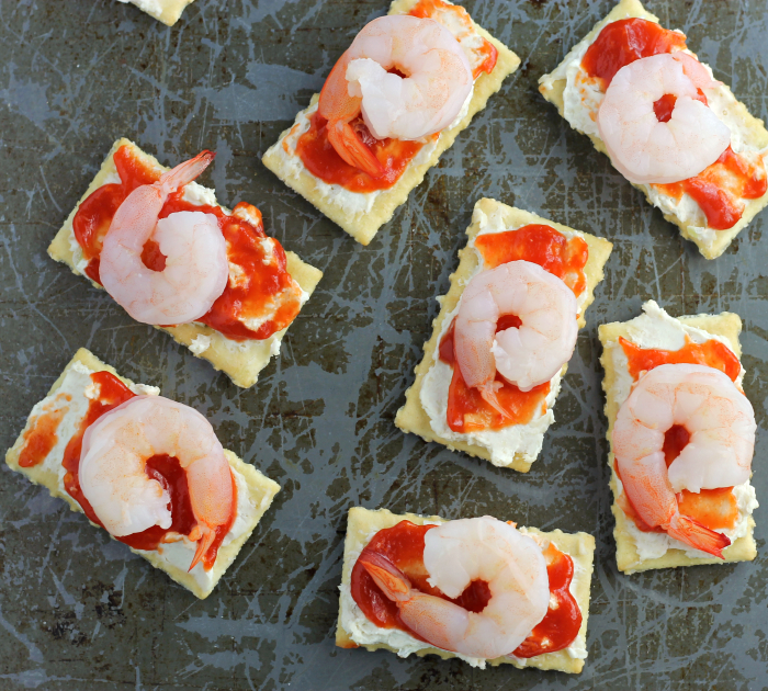 shrimp cream cheese crackers