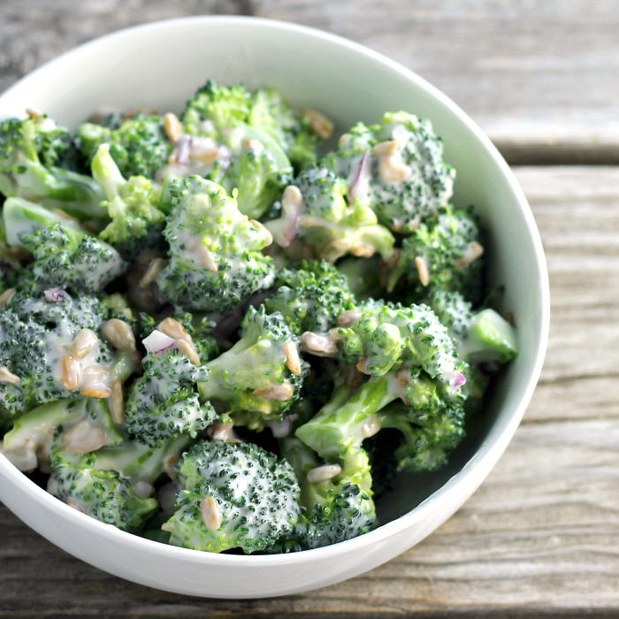 Cream Broccoli Salad 