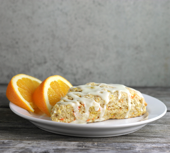 Orange Carrot Scones