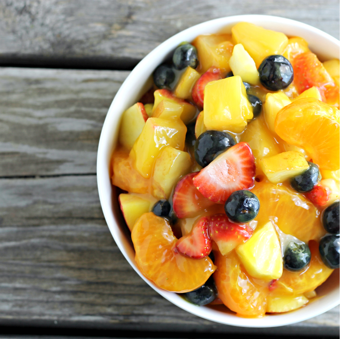 Glazed Fruit Salad