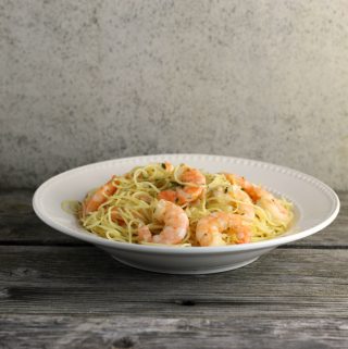 One Pot Garlic Shrimp and Pasta