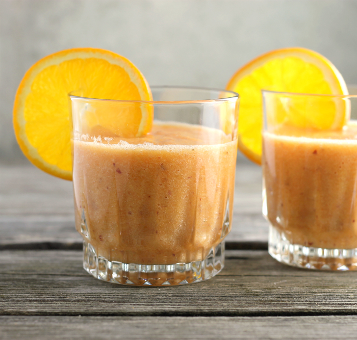 Carrot Orange Apple Banana Ginger Smoothie