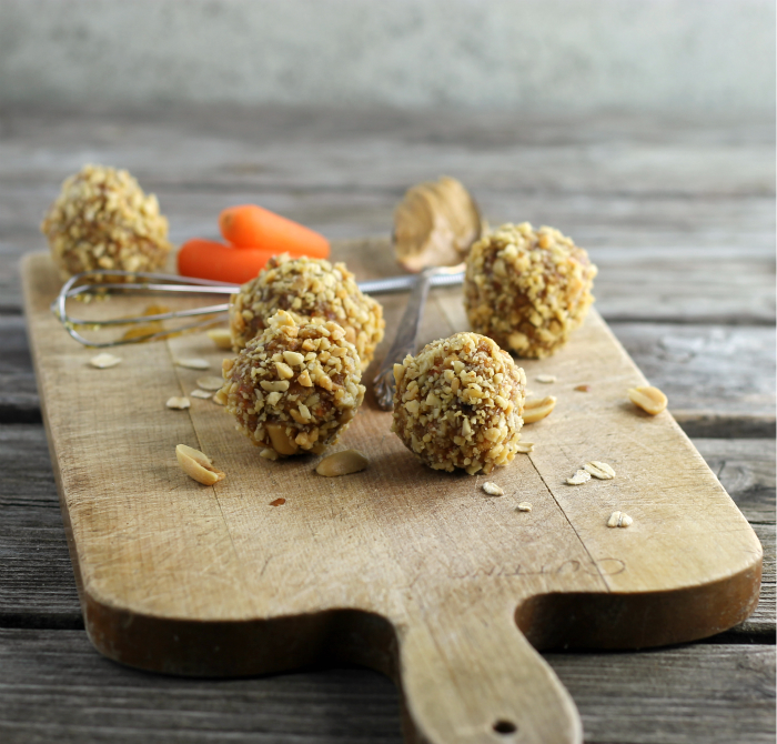 Carrot Peanut Butter Energy Balls