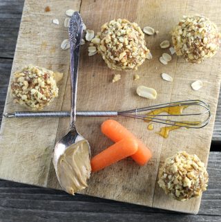 Carrot Peanut Butter Energy Balls