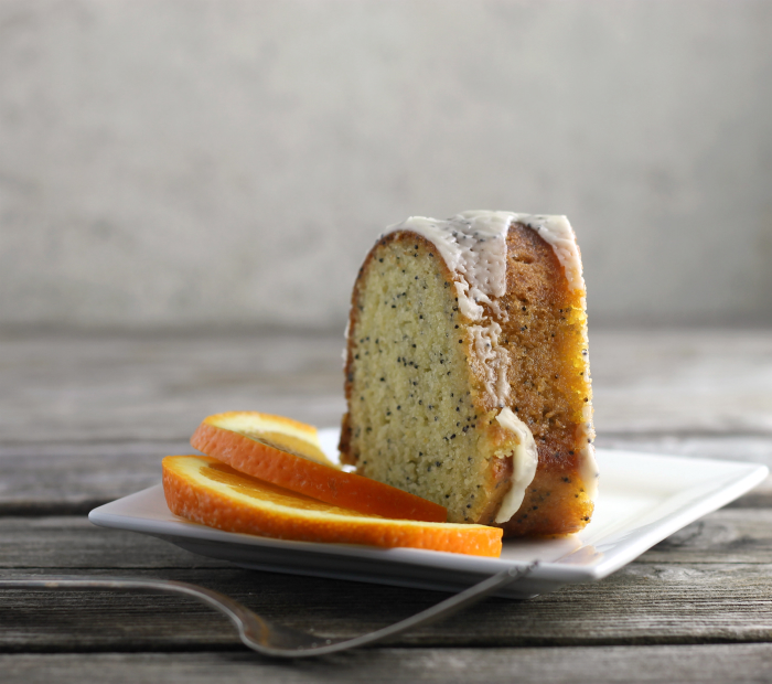 Orange Poppy Seed Bundt Cake