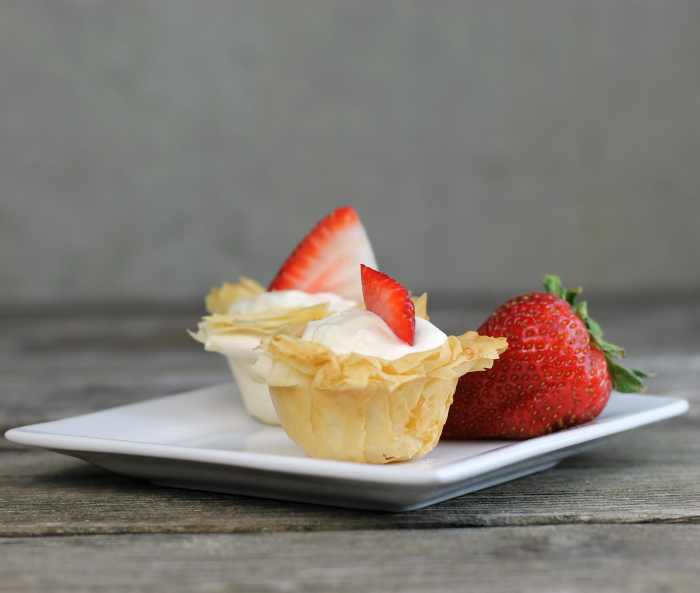 Lemon Mille Feuille with Phyllo Dough - Baran Bakery