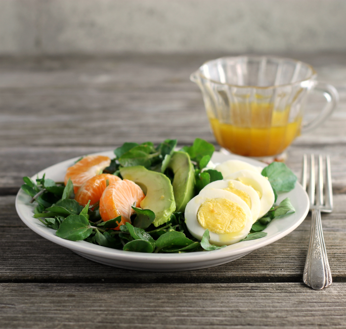 Watercress salad 