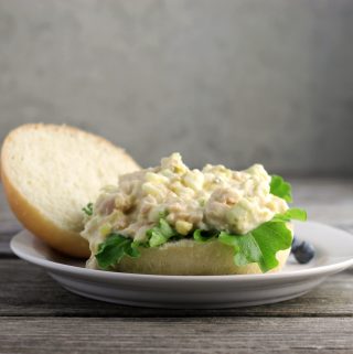 Tuna egg salad