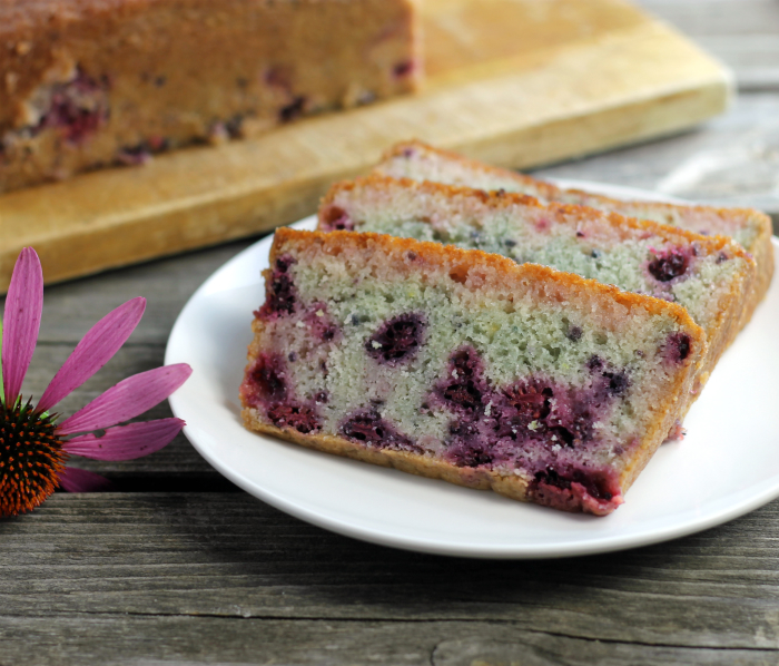 Blackberry Lime Bread