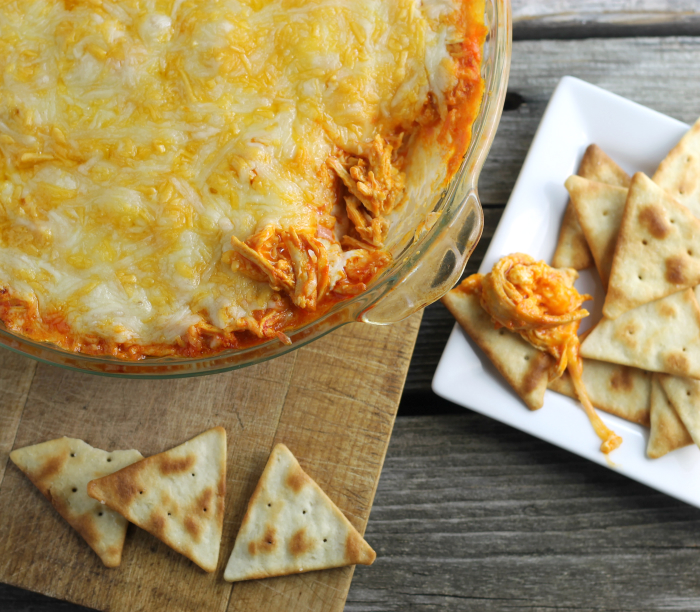 Layered Buffalo Chicken Dip