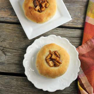 Caramelized Apple Topped Buns