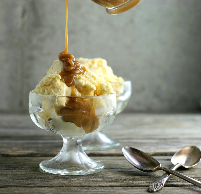 Peanut butter ice cream topping takes only minutes to make and you will probably have all the ingredients in your kitchen.
