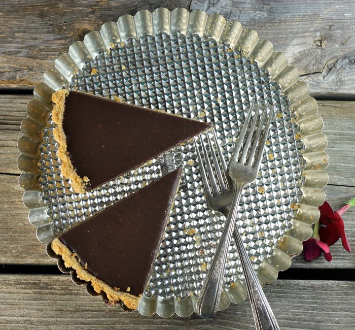 Chocolate ganache tart with just a few ingredients will be your go-to dessert this summer.