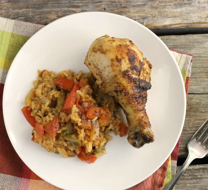 Mexican Chicken and Rice Skillet