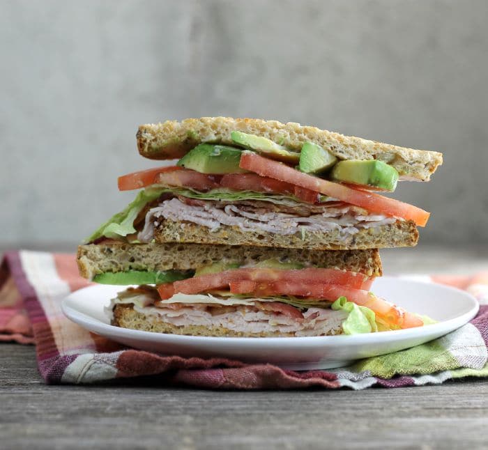 Turkey Avocado BLT Sandwich