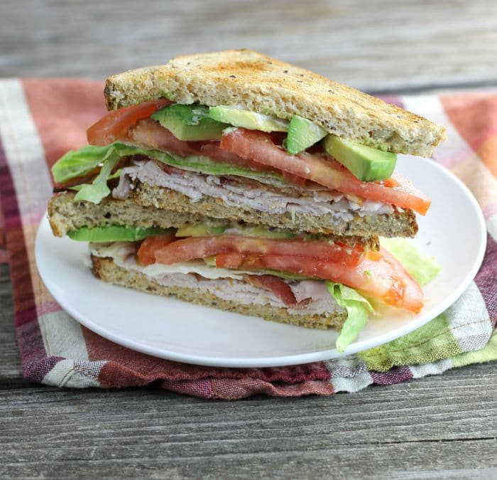 Turkey Avocado BLT Sandwich