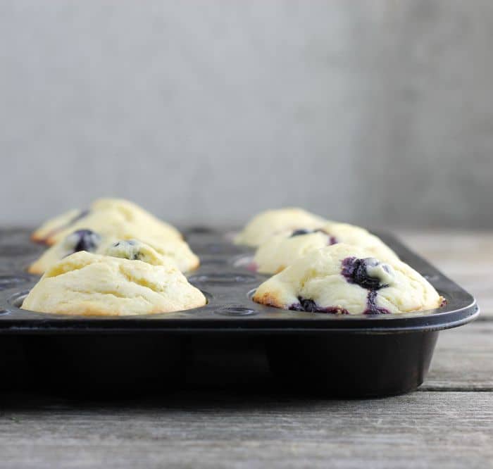 Blueberry Lemon Cream Cheese Muffins