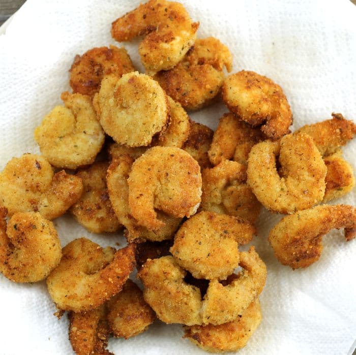 Crispy Fried Parmesan Shrimp