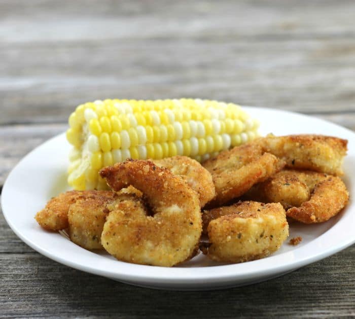 Crispy Fried Parmesan Shrimp