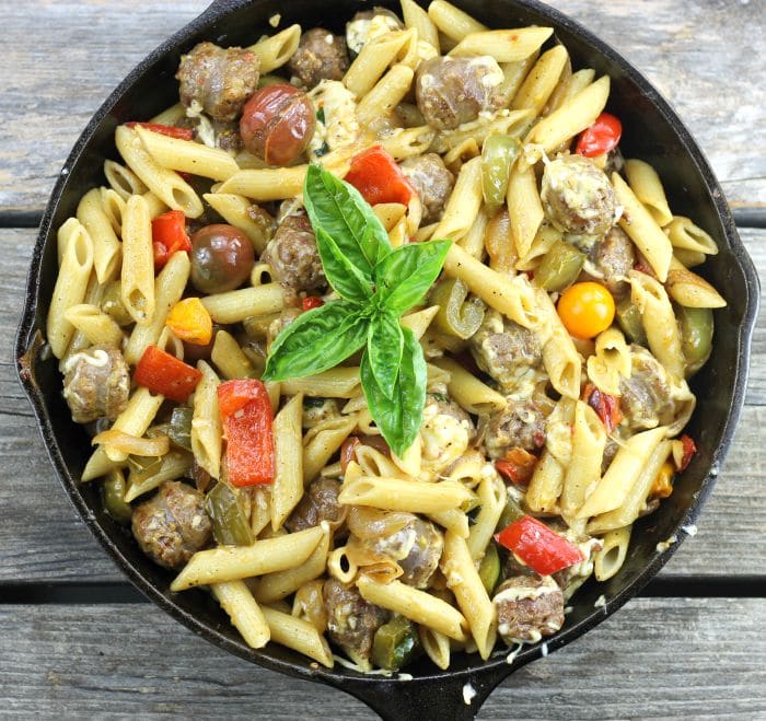 Italian Sausage and Pepper Pasta