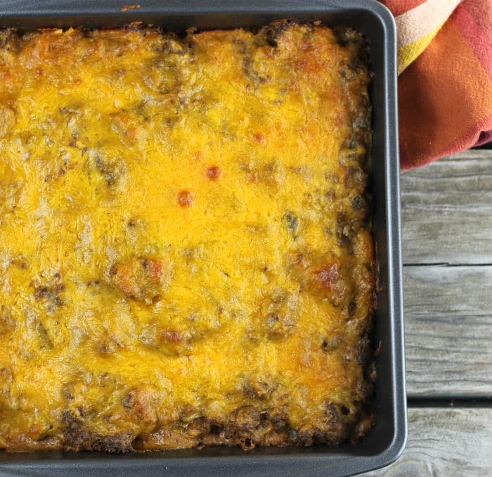 Ground Beef Tortilla Casserole