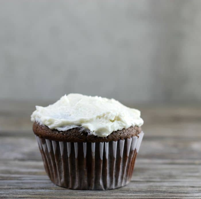 Chocolate Cupcakes with Buttercream Frosting