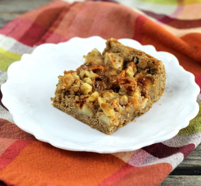 Caramel Apple Spice Bars - Words of Deliciousness