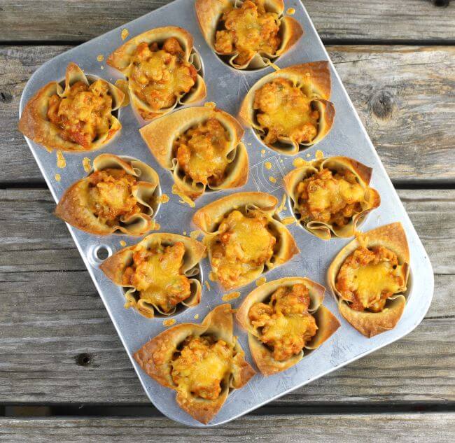 Mini Muffin Tin Taco Bites